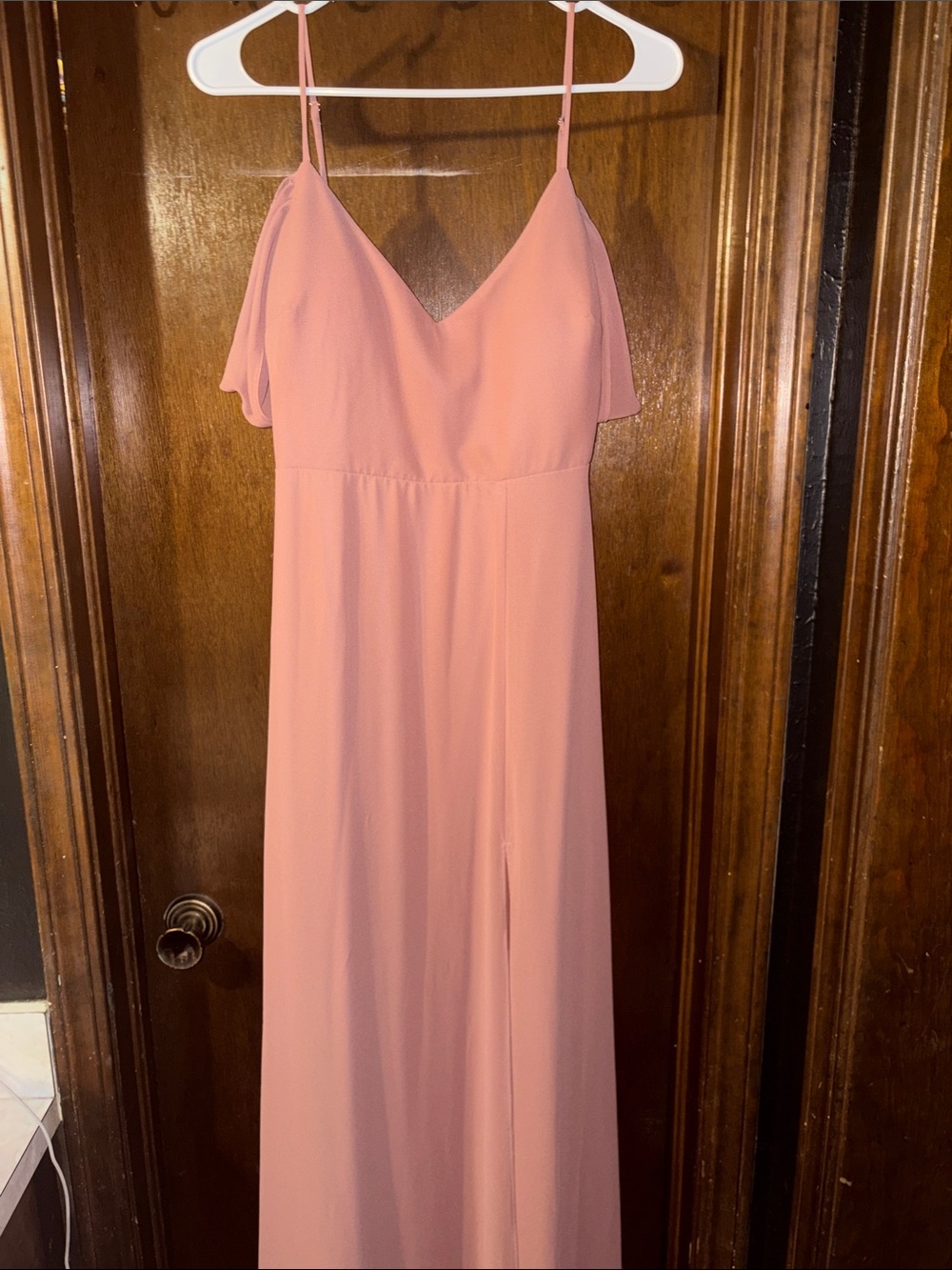 Desert Rose Birdy Grey Bridesmaids Dress